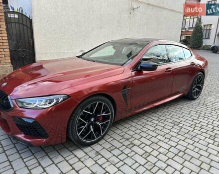 Красный БМВ M8 Gran Coupe, объемом двигателя 4.39 л и пробегом 42 тыс. км за 83500 $, фото 3 на Automoto.ua