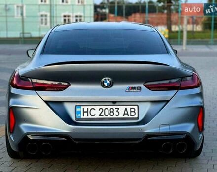 Серый БМВ M8 Gran Coupe, объемом двигателя 4.4 л и пробегом 41 тыс. км за 95000 $, фото 3 на Automoto.ua