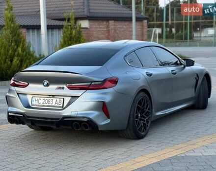 Серый БМВ M8 Gran Coupe, объемом двигателя 4.4 л и пробегом 41 тыс. км за 95000 $, фото 1 на Automoto.ua