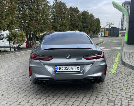 Серый БМВ M8 Gran Coupe, объемом двигателя 4.39 л и пробегом 76 тыс. км за 99500 $, фото 3 на Automoto.ua