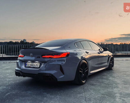 Серый БМВ M8 Gran Coupe, объемом двигателя 4.4 л и пробегом 52 тыс. км за 115000 $, фото 4 на Automoto.ua
