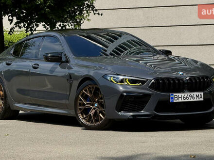 Серый БМВ M8 Gran Coupe, объемом двигателя 4.39 л и пробегом 62 тыс. км за 85000 $, фото 1 на Automoto.ua