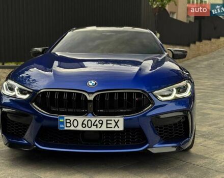 Синий БМВ M8 Gran Coupe, объемом двигателя 4.39 л и пробегом 48 тыс. км за 99000 $, фото 5 на Automoto.ua