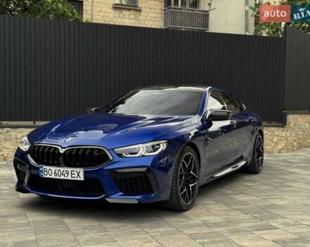 Синий БМВ M8 Gran Coupe, объемом двигателя 4.39 л и пробегом 48 тыс. км за 99000 $, фото 2 на Automoto.ua