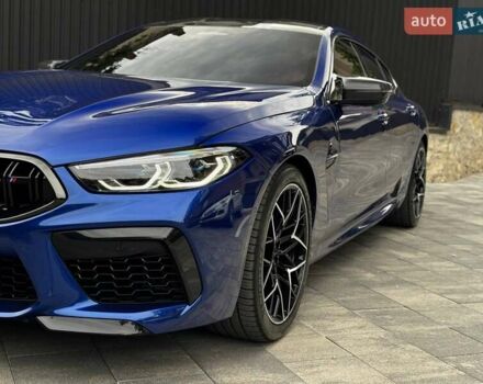 Синий БМВ M8 Gran Coupe, объемом двигателя 4.39 л и пробегом 48 тыс. км за 99000 $, фото 1 на Automoto.ua