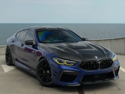 Синий БМВ M8 Gran Coupe, объемом двигателя 4.39 л и пробегом 49 тыс. км за 88900 $, фото 1 на Automoto.ua