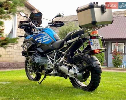 Синий БМВ R 1250GS, объемом двигателя 0 л и пробегом 45 тыс. км за 17500 $, фото 1 на Automoto.ua