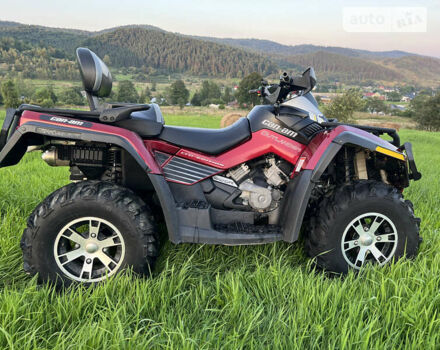 Красный БРП Аутлендер, объемом двигателя 0.8 л и пробегом 5 тыс. км за 8200 $, фото 7 на Automoto.ua