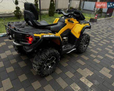 Желтый БРП Аутлендер, объемом двигателя 0.65 л и пробегом 11 тыс. км за 9500 $, фото 2 на Automoto.ua