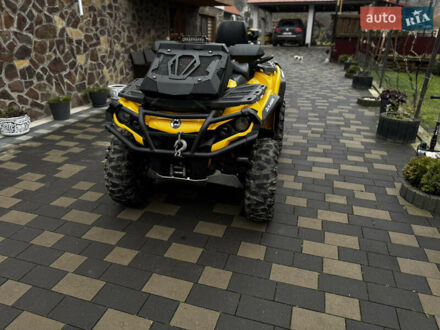 Желтый БРП Аутлендер, объемом двигателя 0.65 л и пробегом 11 тыс. км за 9500 $, фото 1 на Automoto.ua