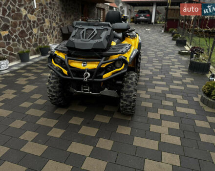 Желтый БРП Аутлендер, объемом двигателя 0.65 л и пробегом 11 тыс. км за 9500 $, фото 1 на Automoto.ua