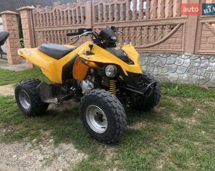 Желтый БРП DS 250, объемом двигателя 0.25 л и пробегом 800 тыс. км за 2800 $, фото 1 на Automoto.ua