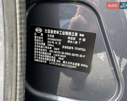 Серый БИД Tang, объемом двигателя 2 л и пробегом 42 тыс. км за 33500 $, фото 20 на Automoto.ua