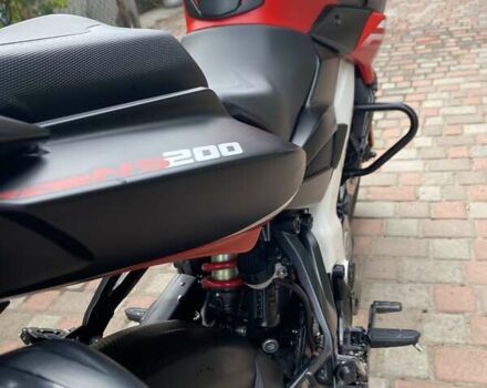 Красный Баджадж Pulsar NS200, объемом двигателя 0.2 л и пробегом 8 тыс. км за 2000 $, фото 2 на Automoto.ua