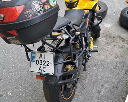 Желтый Баджадж Pulsar NS200, объемом двигателя 0.2 л и пробегом 18 тыс. км за 1900 $, фото 10 на Automoto.ua