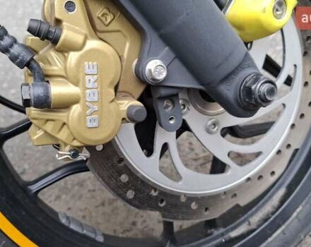 Желтый Баджадж Pulsar NS200, объемом двигателя 0.2 л и пробегом 18 тыс. км за 1900 $, фото 12 на Automoto.ua