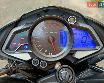 Желтый Баджадж Pulsar NS200, объемом двигателя 0.2 л и пробегом 300 тыс. км за 1568 $, фото 2 на Automoto.ua
