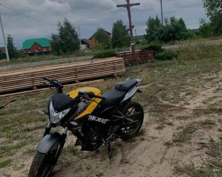 Желтый Баджадж Pulsar NS200, объемом двигателя 0.2 л и пробегом 13 тыс. км за 1800 $, фото 7 на Automoto.ua