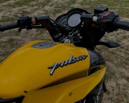 Желтый Баджадж Pulsar NS200, объемом двигателя 0.2 л и пробегом 13 тыс. км за 1800 $, фото 3 на Automoto.ua