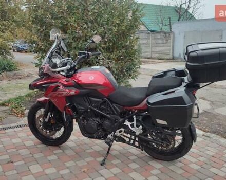 Красный Бенелли TRK 502X, объемом двигателя 0.5 л и пробегом 13 тыс. км за 5500 $, фото 4 на Automoto.ua