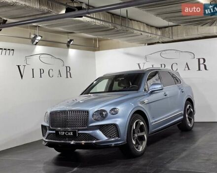 Синій Бентлі Бентайга, об'ємом двигуна 4 л та пробігом 8 тис. км за 209999 $, фото 3 на Automoto.ua