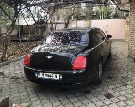 Черный Бентли Континенталь флаинг спур, объемом двигателя 6 л и пробегом 183 тыс. км за 20800 $, фото 1 на Automoto.ua