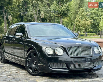 Черный Бентли Континенталь флаинг спур, объемом двигателя 6 л и пробегом 100 тыс. км за 39999 $, фото 48 на Automoto.ua