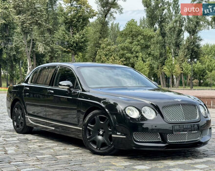 Черный Бентли Континенталь флаинг спур, объемом двигателя 6 л и пробегом 100 тыс. км за 39999 $, фото 3 на Automoto.ua