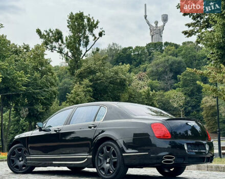 Черный Бентли Континенталь флаинг спур, объемом двигателя 6 л и пробегом 100 тыс. км за 39999 $, фото 2 на Automoto.ua