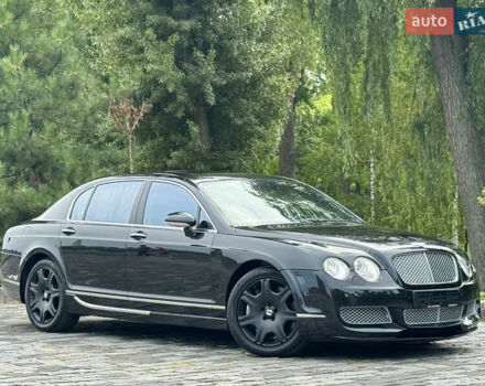 Черный Бентли Континенталь флаинг спур, объемом двигателя 6 л и пробегом 100 тыс. км за 39999 $, фото 148 на Automoto.ua