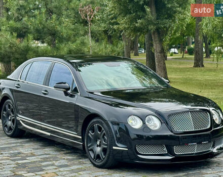Черный Бентли Континенталь флаинг спур, объемом двигателя 6 л и пробегом 100 тыс. км за 39999 $, фото 5 на Automoto.ua