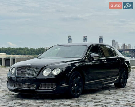 Черный Бентли Континенталь флаинг спур, объемом двигателя 6 л и пробегом 100 тыс. км за 39999 $, фото 200 на Automoto.ua