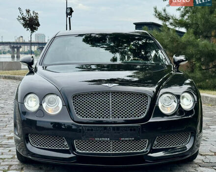Черный Бентли Континенталь флаинг спур, объемом двигателя 6 л и пробегом 100 тыс. км за 39999 $, фото 4 на Automoto.ua