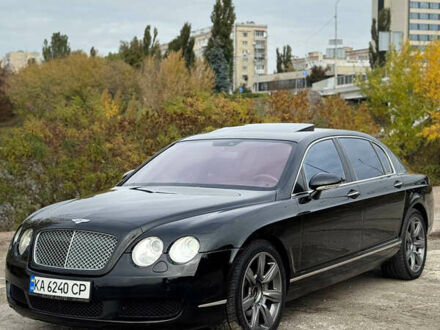 Чорний Бентлі Continental Flying Spur, об'ємом двигуна 6 л та пробігом 126 тис. км за 15800 $, фото 1 на Automoto.ua