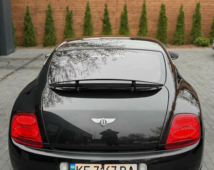 Черный Бентли Континенталь ГТ, объемом двигателя 6 л и пробегом 81 тыс. км за 24000 $, фото 5 на Automoto.ua