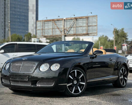 Чорний Бентлі Continental GT, об'ємом двигуна 6 л та пробігом 64 тис. км за 34500 $, фото 1 на Automoto.ua