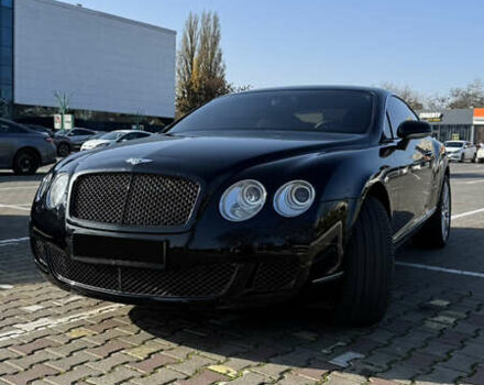 Черный Бентли Континенталь ГТ, объемом двигателя 6 л и пробегом 57 тыс. км за 45000 $, фото 1 на Automoto.ua