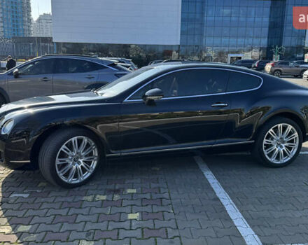 Черный Бентли Континенталь ГТ, объемом двигателя 6 л и пробегом 57 тыс. км за 45000 $, фото 4 на Automoto.ua