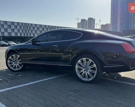 Черный Бентли Континенталь ГТ, объемом двигателя 6 л и пробегом 57 тыс. км за 45000 $, фото 5 на Automoto.ua