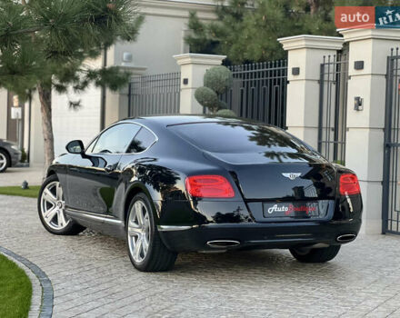 Чорний Бентлі Continental GT, об'ємом двигуна 6 л та пробігом 67 тис. км за 65000 $, фото 9 на Automoto.ua