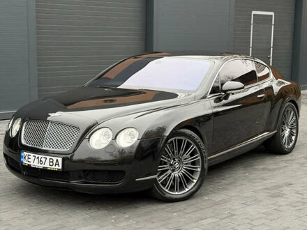 Черный Бентли Континенталь ГТ, объемом двигателя 6 л и пробегом 81 тыс. км за 24000 $, фото 1 на Automoto.ua