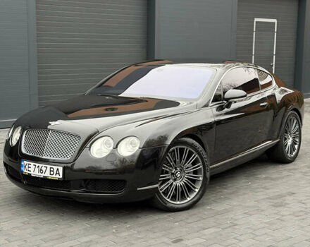 Чорний Бентлі Continental GT, об'ємом двигуна 6 л та пробігом 81 тис. км за 24000 $, фото 1 на Automoto.ua
