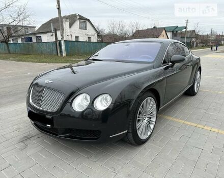 Чорний Бентлі Continental GT, об'ємом двигуна 6 л та пробігом 153 тис. км за 24700 $, фото 1 на Automoto.ua