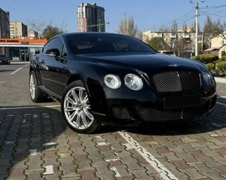 Черный Бентли Континенталь ГТ, объемом двигателя 6 л и пробегом 57 тыс. км за 45000 $, фото 1 на Automoto.ua