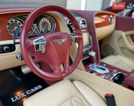 Красный Бентли Континенталь ГТ, объемом двигателя 6 л и пробегом 32 тыс. км за 79900 $, фото 34 на Automoto.ua