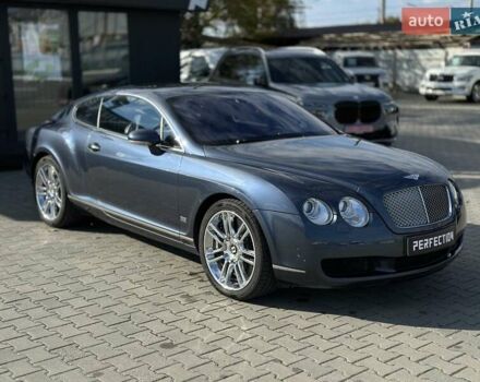 Бентли Континенталь ГТ 2006 в Черновцах на Automoto.ua Серый Бентли Континенталь ГТ, объемом двигателя 6 л и пробегом 90 тыс. км за 26900 $, фото 1 на Automoto.ua