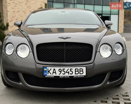 Серый Бентли Континенталь ГТ, объемом двигателя 6 л и пробегом 100 тыс. км за 46500 $, фото 18 на Automoto.ua