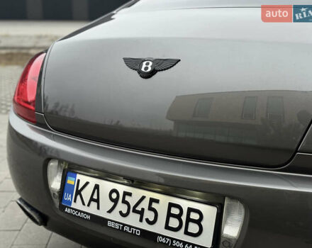 Серый Бентли Континенталь ГТ, объемом двигателя 6 л и пробегом 100 тыс. км за 46500 $, фото 9 на Automoto.ua