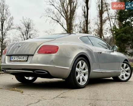 Серый Бентли Континенталь ГТ, объемом двигателя 6 л и пробегом 34 тыс. км за 52950 $, фото 18 на Automoto.ua