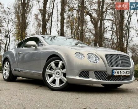 Серый Бентли Континенталь ГТ, объемом двигателя 6 л и пробегом 34 тыс. км за 52950 $, фото 12 на Automoto.ua